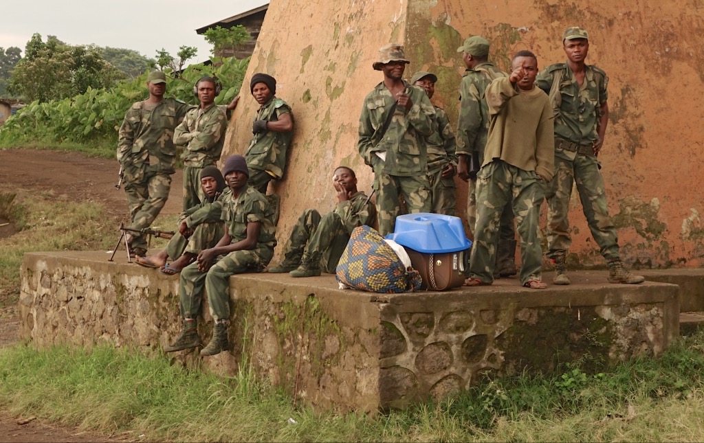 Congolese soldiers 2014